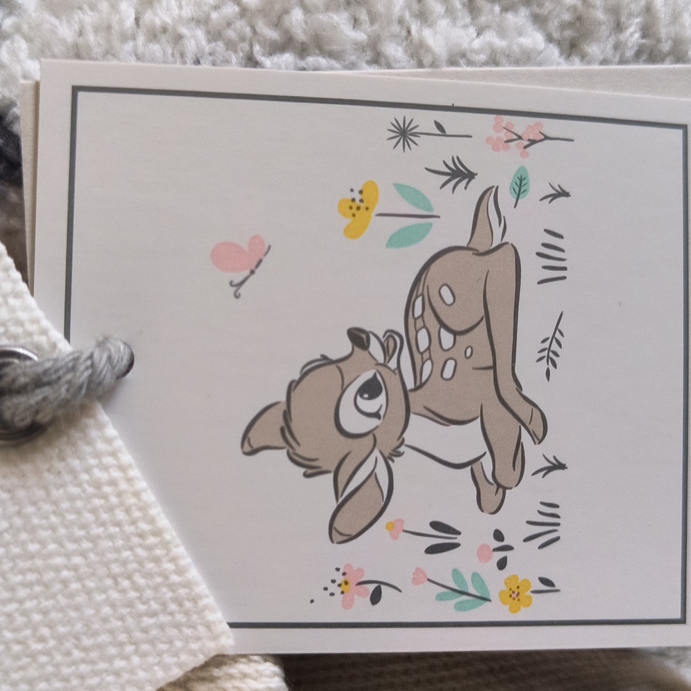 Disney Barefoot Dreams Stroller Blanket Bambi
